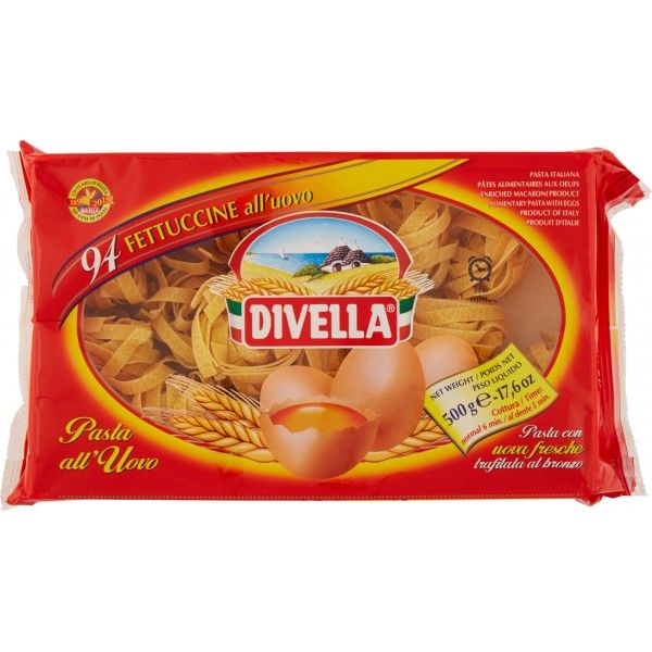 DIVELLA TAGLIATELLE ALL'UOVO 500GR