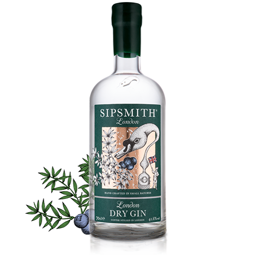 GIN SIPSMITH LONDON DRY GIN 70CL.
