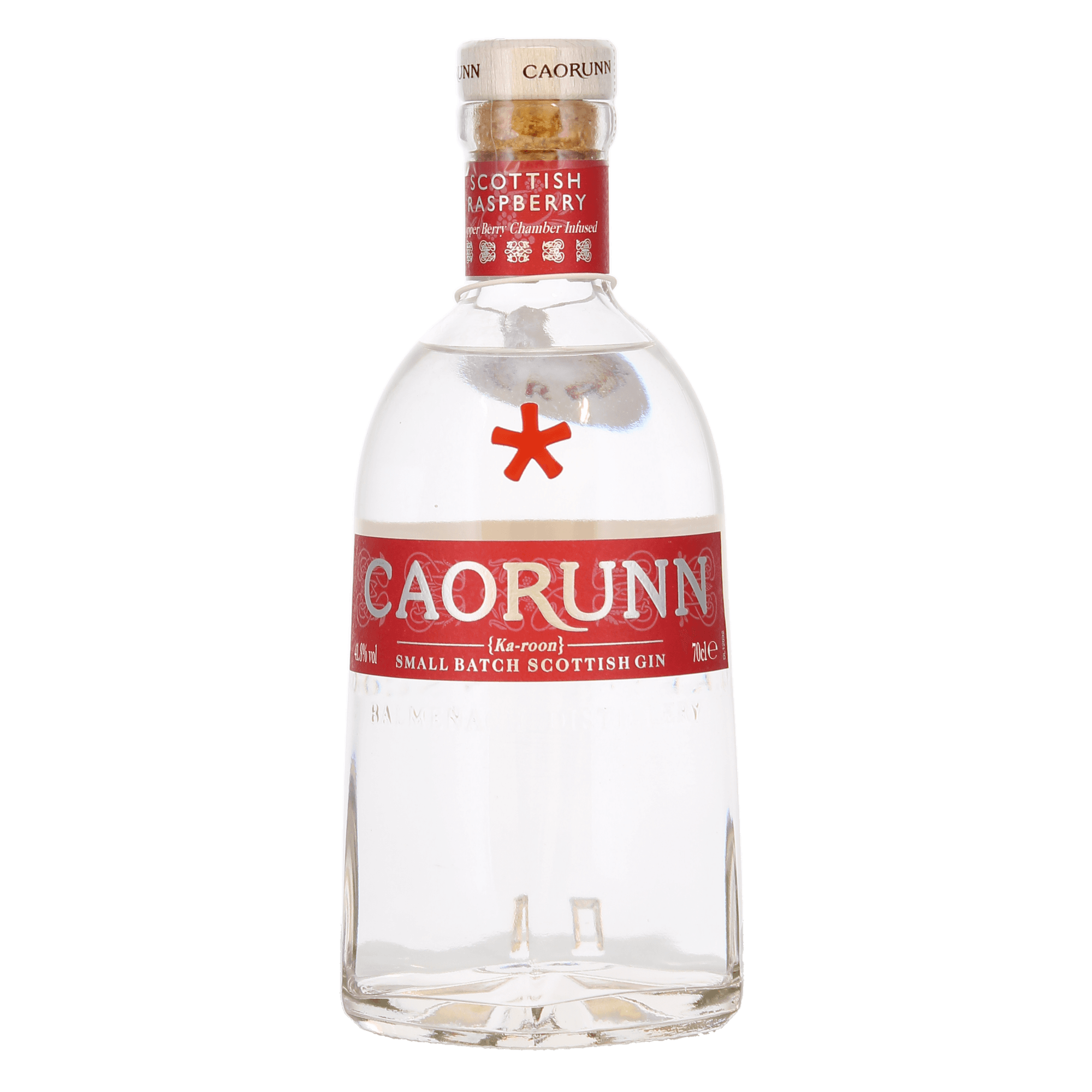 GIN CAORUNN RASPBERRY 41,8 % 500 ml