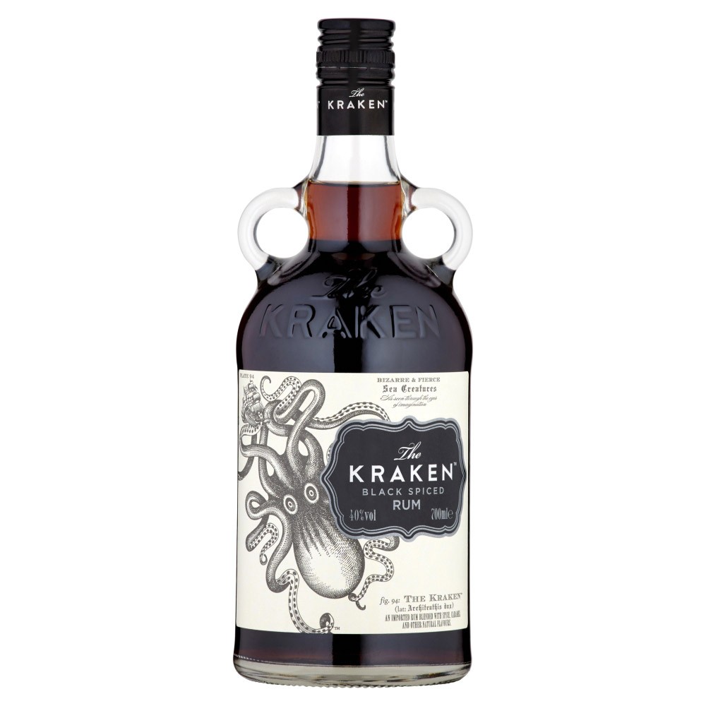 RUM KRAKEN BLACK SPICED 40% 100 CL