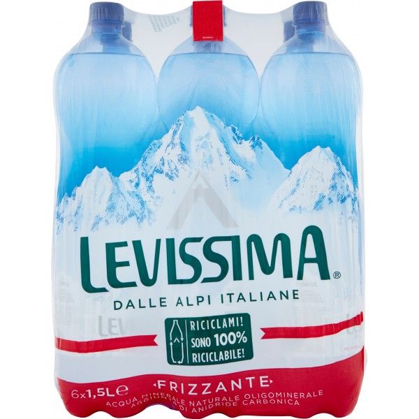 LEVISSIMA ACQUA FRIZZANTE 1,5 LT