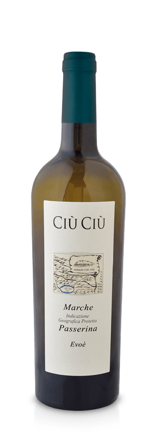 CIU' CIU' EVOE' PASSERINA MARCHE  IGP BIO  CL.75