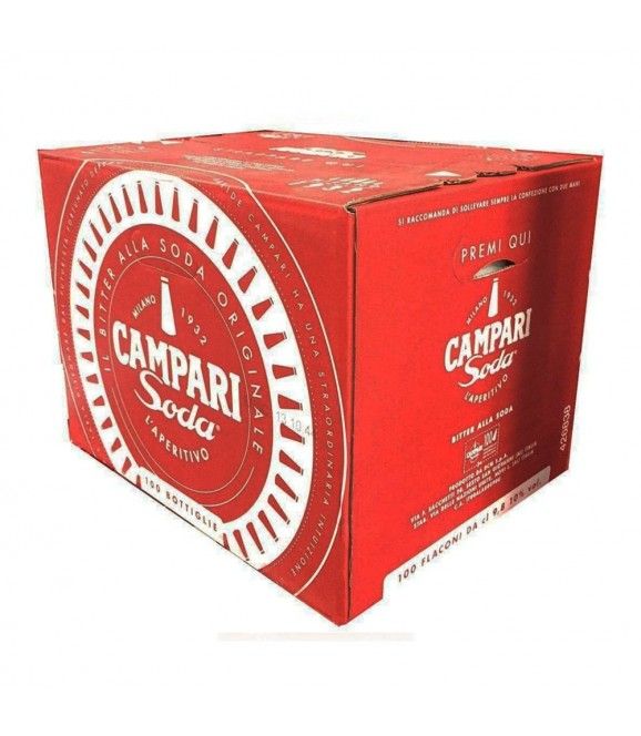 CAMPARI SODA SCATOLA BAR DA X 60 BOTTIGLIE