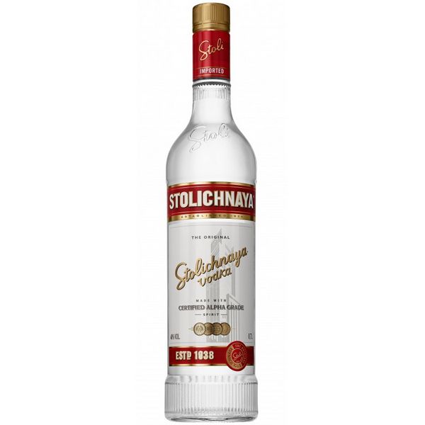 VODKA STOLICHNAYA  CL 100 red premium