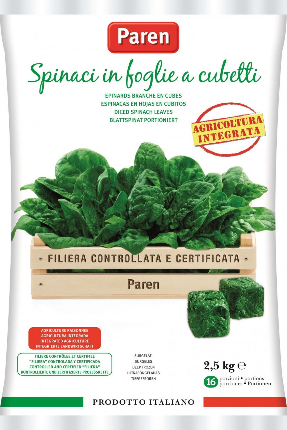 SPINACI FOGLIA 1 KG  SURG